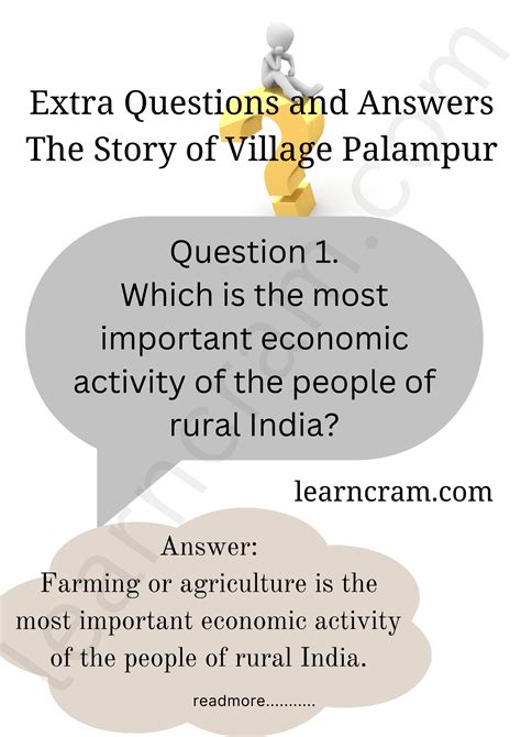 palampur extra questions|The Story of Village Palampur Class 9 Important .